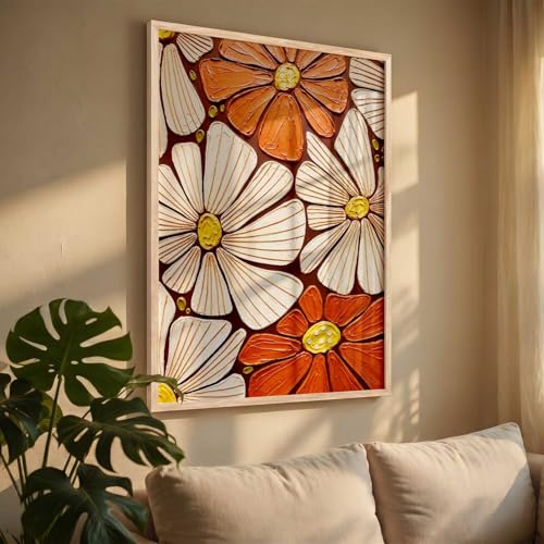 Image of kotart Aesthetic Art Home Decoration Painting | Paintings With Frame For Living Room Bed Room Hotel Wall Decor Digital Reprint (14X20 inch)