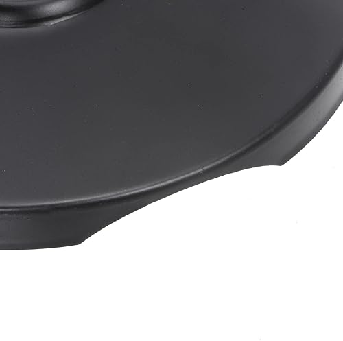 Miniatura 4 de HARFINGTON Cubierta exterior de la rueda de la amoladora de banco, cubierta exterior izquierda de acero al carbono para pulidora de banco, negro