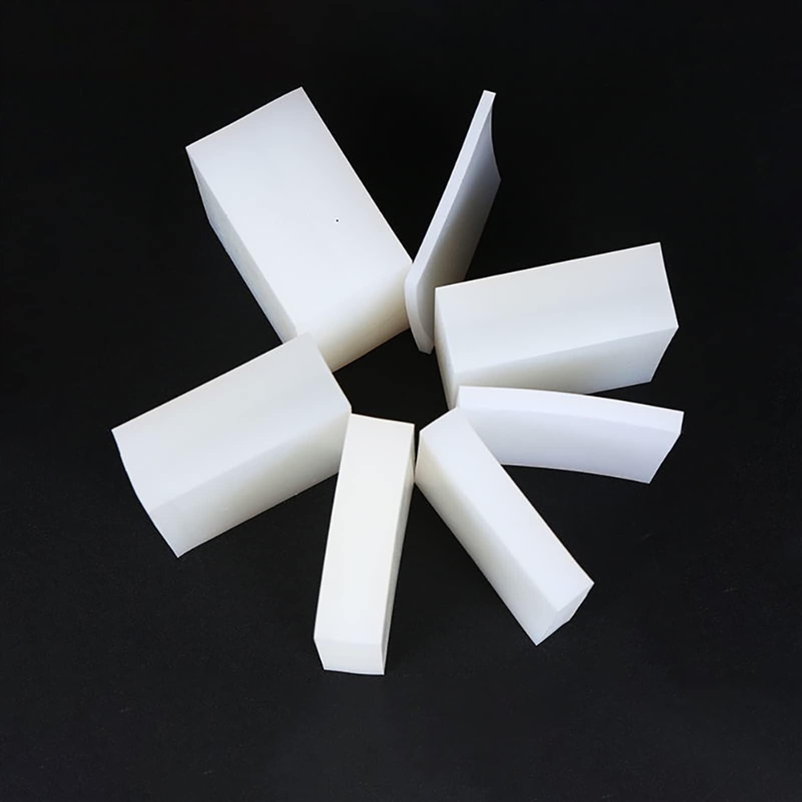 Kit de Juntas tóricas de Goma, lámina de Goma de Silicona Blanca, 100x10 0/150x15 0/200x20 0/300X300mm 2/3/4/5~10mm de Espesor, 1 Uds.(300 x 300 x 6mm)