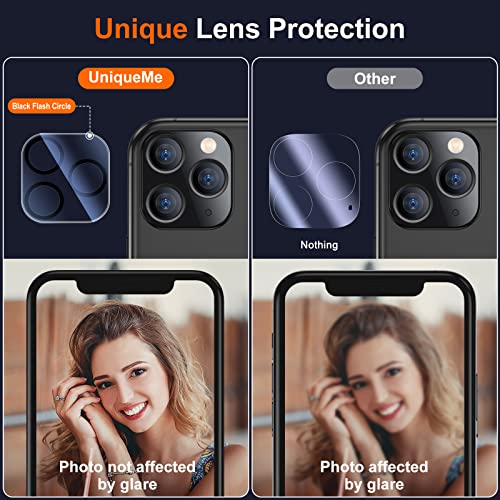 Uniqueme Camera Lens Protector Compatible With Iphone 11 Pro/Iphone 11 Pro Max Tempered Glass,[Not For Iphone 11] Easy Install 9H Hardness Hd Clear [ 2 Pack] #TOP3