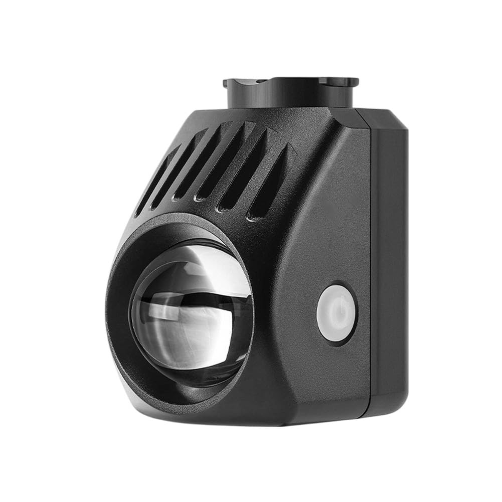 Faro delantero de ciclismo, 1000 lúmenes, recargable por USB-C, con control remoto inalámbrico, lámpara frontal de aleación de aluminio impermeable IPX6, 4 modos para conducción nocturna