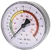Produktbild ELMAG 42225 Druckluft Manometer 63 mm 0-16 bar mit Außengewinde hinten 1/4"
