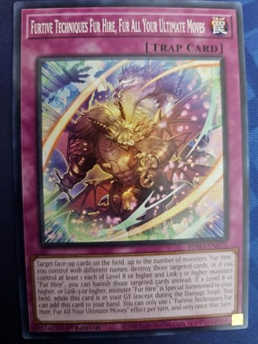 Furtive Techniques Fur Hire, Fur All Your Ultimate Moves - BPRO-EN075 - Common - 1st Edition