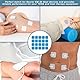 20 Stück Ersatzsets Gel Pads,45 X 45 Mm Bauchmuskeltrainer Gel Pads,Elektroden Pads Für Bauchtrainer,Gel-Pads Kompatibel Mit Beurer Em 59 Heat Geräten,Für Bauchtrainer Elektrische Muskelstimulation