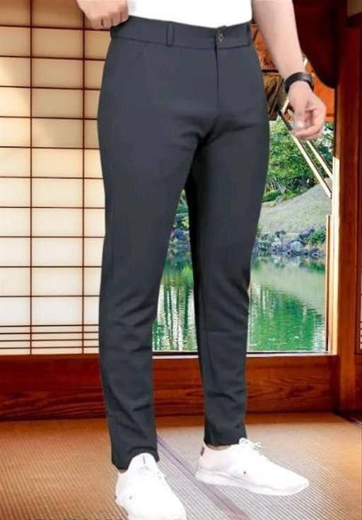 Image of Shree Shyam Traders Trendy Men's Joggers and Track Trousers for Gym and Running