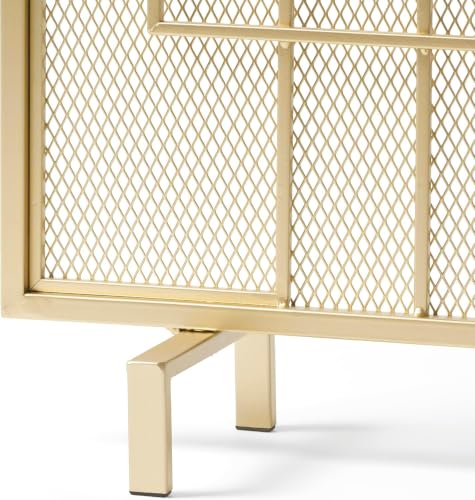 Protector contra chispas para chimenea ideal para decorar salones familiares 5