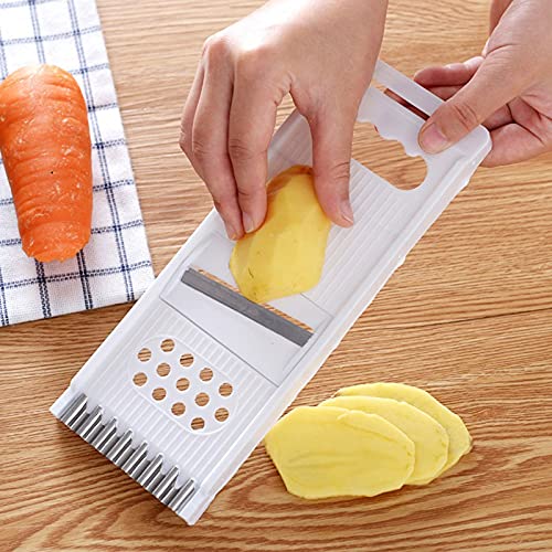 Mandolina multipropósito para cortar y rallar verduras miniatura 6