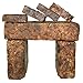 Raw African Black Soap Imported From Ghana - 100% Natural Acne Treatment, Aids Against Eczema & Psoriasis, Dry Skin, Scar Removal, Pimples and Blackhead, Face & Body Wash