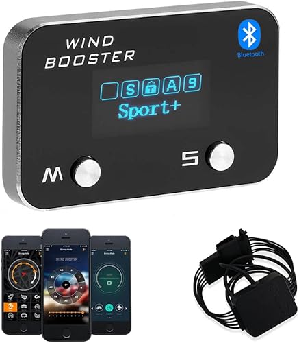 Controlador de respuesta del acelerador de viento GT compatible con Chevy Colorado 2012-2022 9 modos de accionamiento, controlador de respuesta del