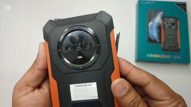CUBOT KINGKONG ES 本体 ブラック オレンジ CUBOT KingKong ES Ultra