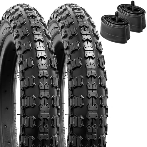 YunSCM 2Pcs Kid Bike 12.5 Zoll Fahrradreifen 12 ½ X 2 ¼ Mantel 62-203 und...