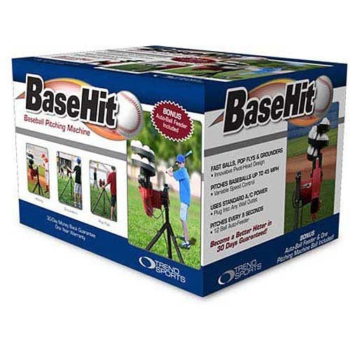 HEATER SPORTS BaseHit Baseball Pitching Machine for Kids, Teens, and Adults, Uses Pitching Machine Baseballs & Real Baseballs, Includes Automatic Ballfeeder (Renewed) - Thumbnail 5
