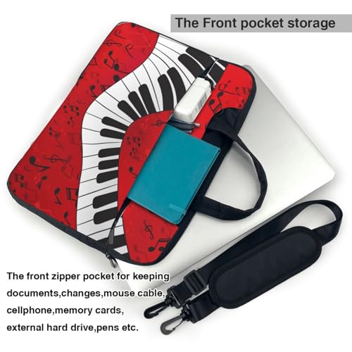Sac ordinateur notes de musique imperméable et sacoche PC antichoc - 5