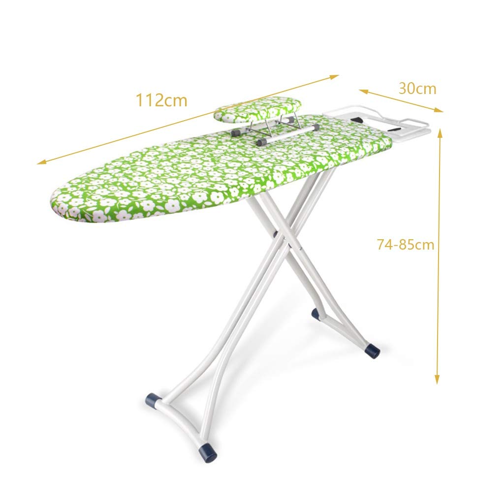 Tabla de Planchar Estable, Estante de Planchado Alargado de pie para hoteles, centros comerciales, Tiendas de Ropa, Mesa de Planchado，B 112 * 30 * 74