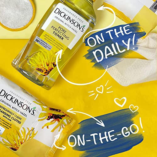 Dickinson's Original Witch Hazel Pore Perfecting Toner, 100% Natural, 16 Ounce - image 8