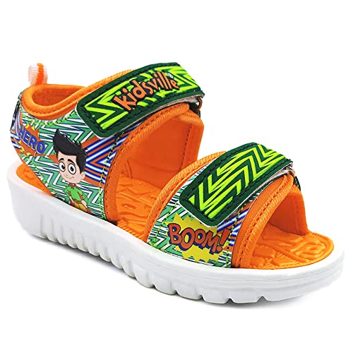 Image of Kidsville Kids Boys Printed Multicolor Sandals