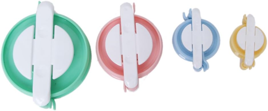 CJESLNA 4 Size Pompom Maker Fluff Ball Bobble Weaver Needle Craft Knitting Wool Tool Kit DIY