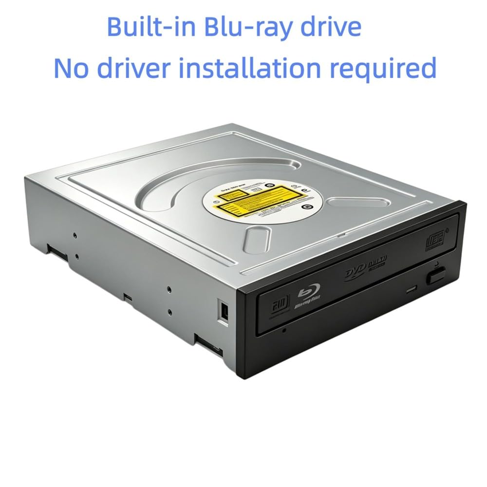 unità Interna Blu Ray Burner Drive 12X BD 16X Dvd 48X CD Writer Supporta La Masterizzazione di Blu-Ray 3D, unità per Computer Desktop Sata