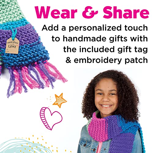 Creativity For Kids 6302000 Learn To Knit Pocket Scarf - Diy Knitting Kit thumb #5