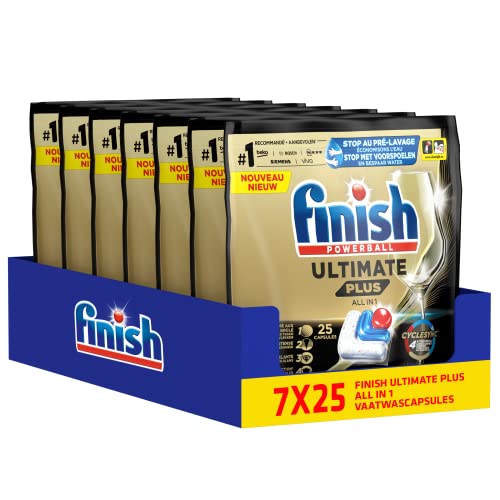 Finish Ultimate + All in 1 Regular 25 Stuks (7x25 stuks) 175T
