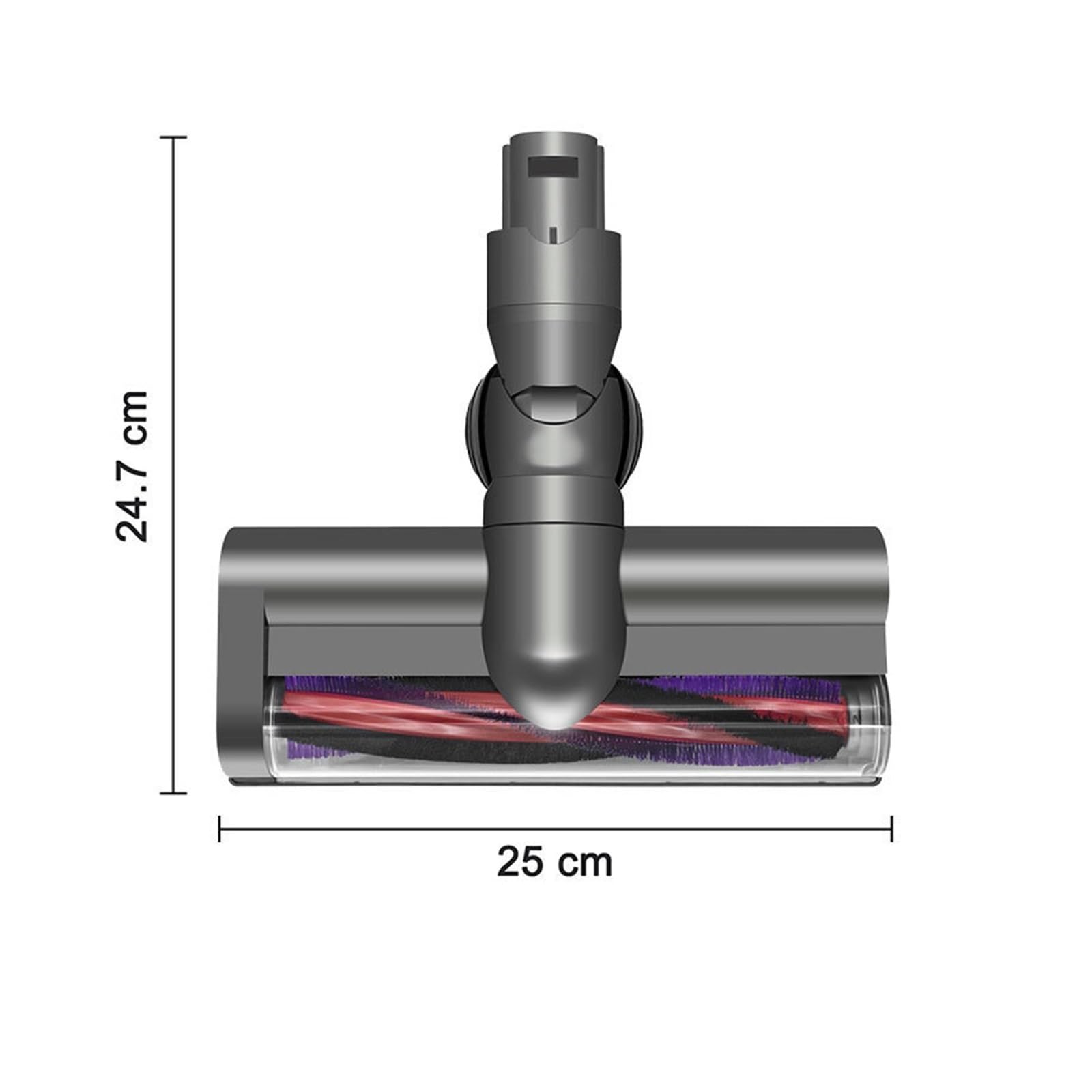 Serie De Accesorios For Aspiradoras, Accesorio For Pisos Madera, Cabezal Cepillo Rodillo Suave Repuesto, Compatible Con Dyson V6