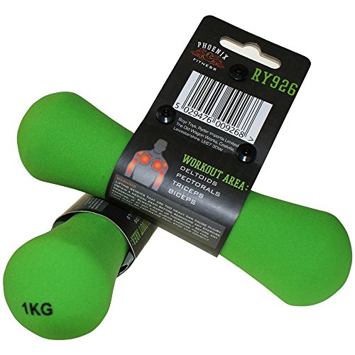 Phoenix Fitness mancuernas mano pesos de neopreno suave Touch  se vende en pares  elección de peso