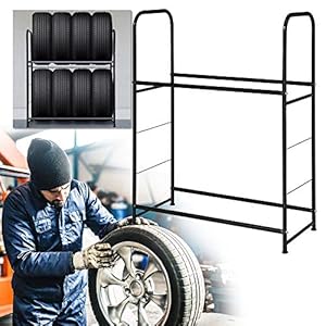 LARS360 Reifenregal für 8 Reifen
