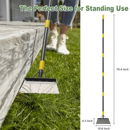 Pala plana multifuncional ajustable para jardinería 78 pulg miniatura 4