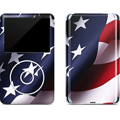 Skinit Decal MP3 Player Skin Compatible with iPod Classic (6th Gen) 80GB - Originally Designed The American Flag Design