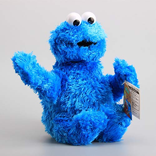 ZHQIC Sesame Street Elmo Biscuit Monster Muñeco de Peluche Suave 30-33 cm...