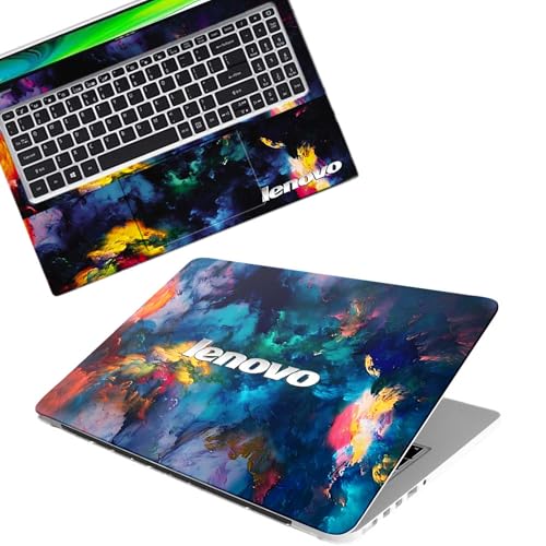 Image of DSGN 155 Full Body Laptop Skin Bubble-Free| Laminated| Removable| HD Quality Sticker for Laptops Upto 15.6 Inches Compatible with Lenovo