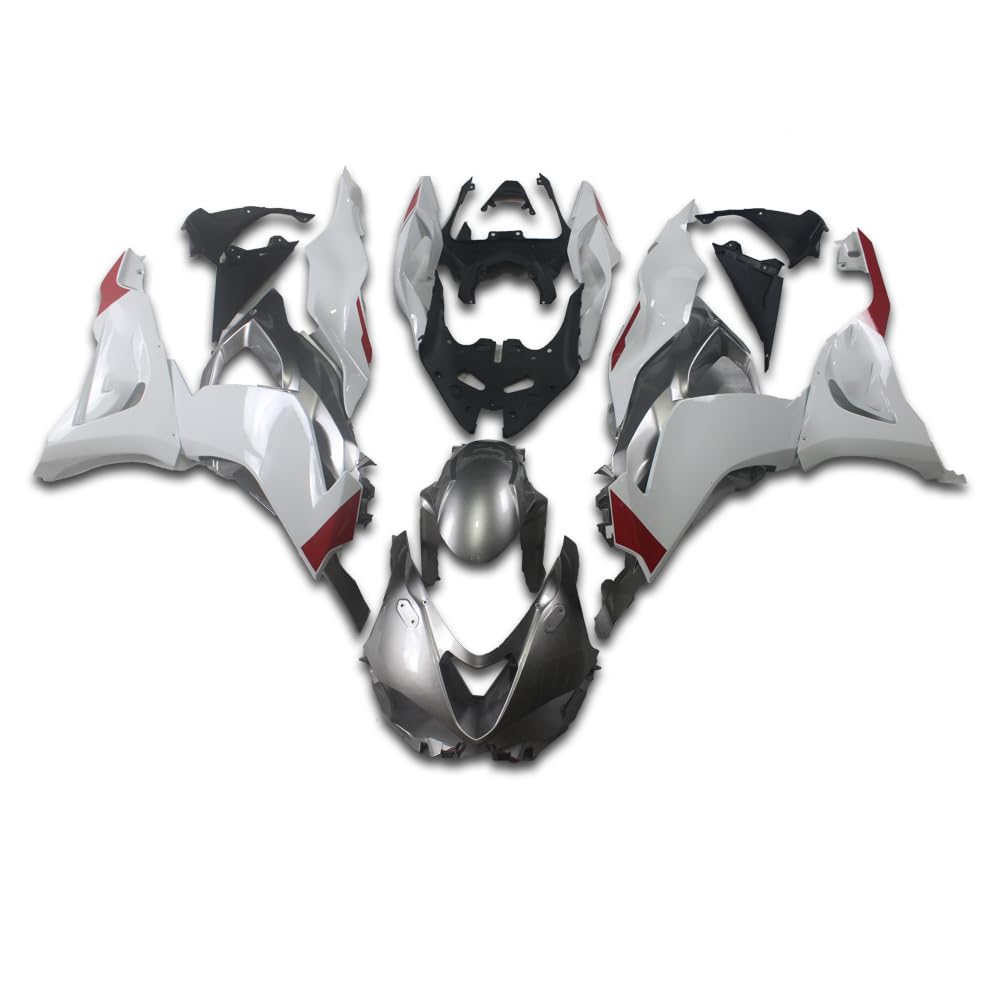 Amazon.com: NT Silver White Fairing Fit for 2024 2025 ZX6R ZX-6R