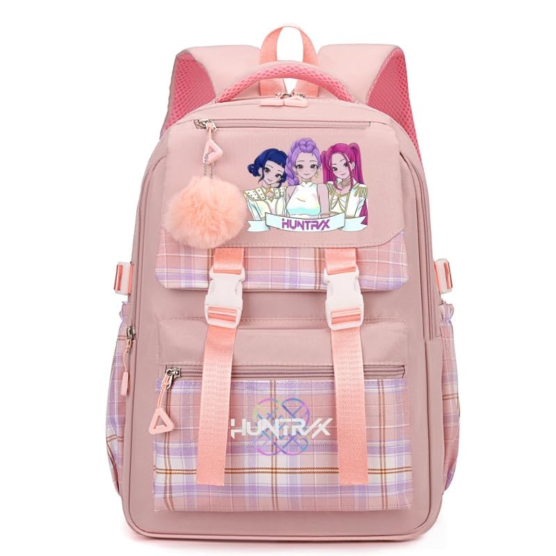 Cartoon Backpack for Women Large Capacity Travel Backpack Commuter Bag