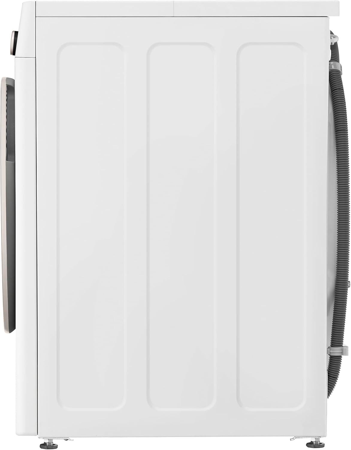 LG AI DD F4R7013TSWG Lavatrice 13kg, a Carica Frontale, Serie R7, Lavatrice Classe A -20%, 1400 giri, TurboWash 360, Vapore su 7 Programmi, Wi-Fi, Inverter Direct Drive, Libera installazione, Bianco