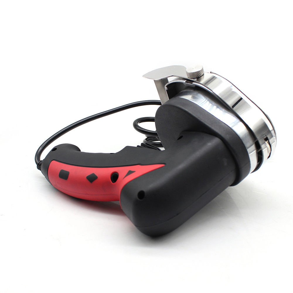 Coltello Elettrico Affettatore A Batteria - Per Carne, Pane, Formaggio - Lame In Acciaio Inox - Manico Antiscivolo - Foto 4