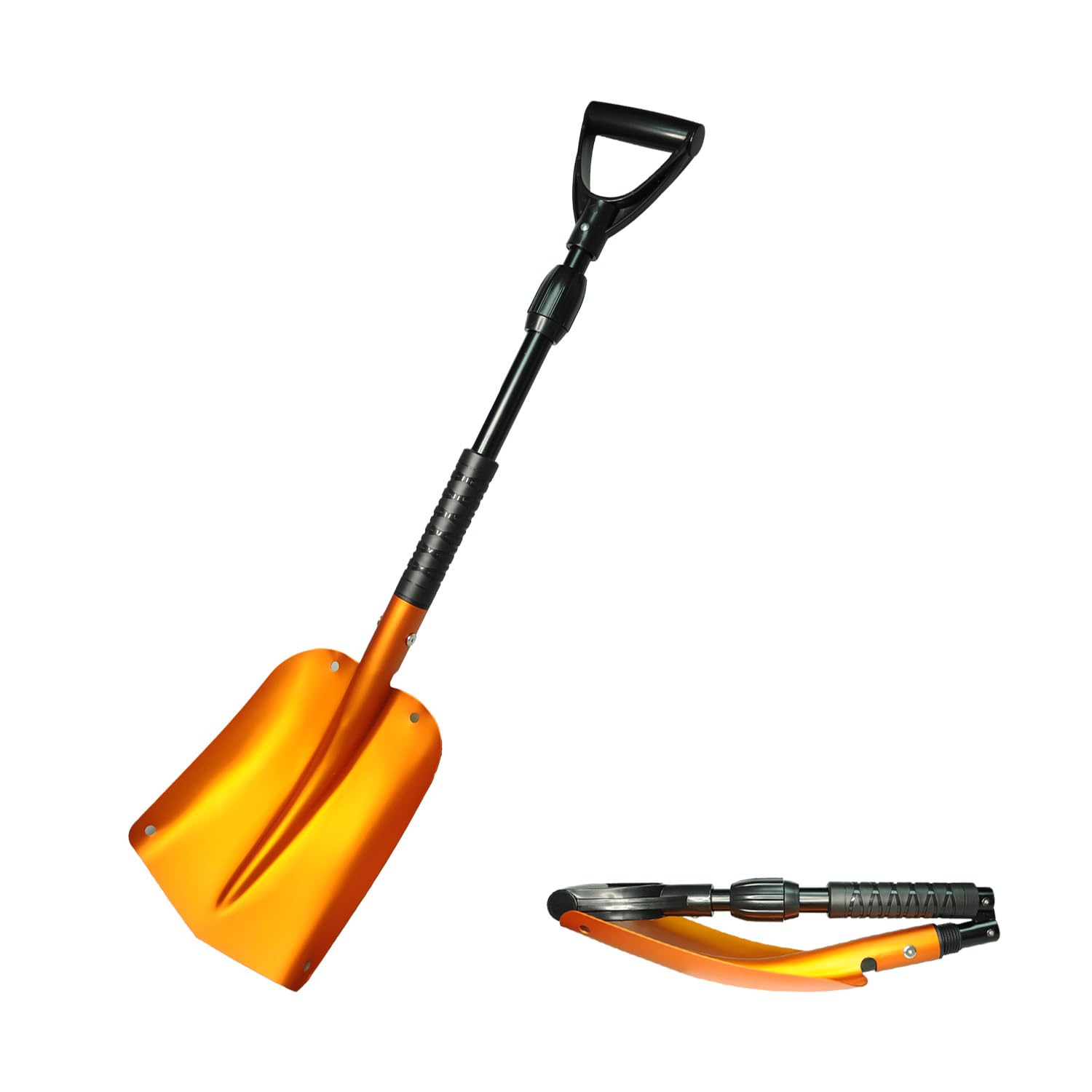 GEARFLAG Collapsible Folding Aluminum Compact Snow Shovel