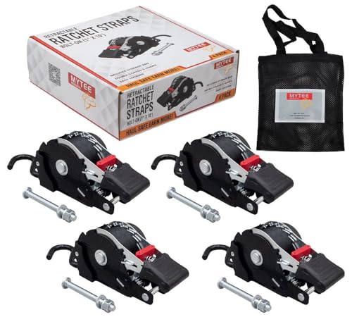 Mytee Products 4 Pack 1'' x 10' Bolt on Retractable...