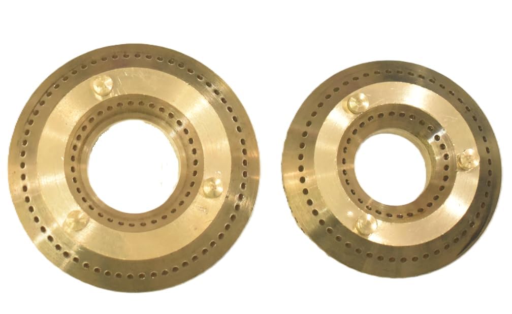 AST? Brass Burner Cap Set of 2 Suitable for all Surya Brand Manual Ignition Gas Stoves (1 Medium - 7.8 Cm, 1 Small - 6.8 Cm) (B0CXTP73MB) Amazon Price History, Amazon Price Tracker