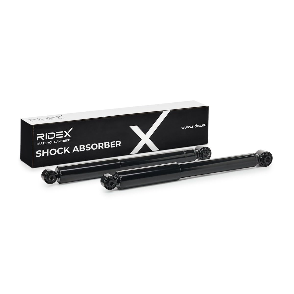 RIDEX 2x Amortisseur Arrière Pression de gaz Compatible avec CITROËN C3 I 3/5 portes FC, FN, PEUGEOT 1007 3 portes KM