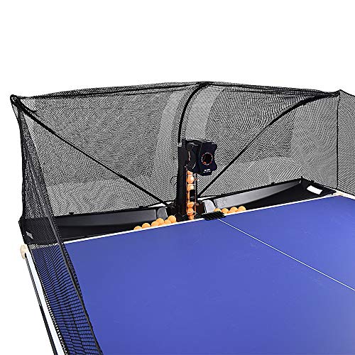 WAYMARK Automatic Table Tennis Robot Machine Automatically Tranning Ping Pong Robots with Ball Collet Catch Net