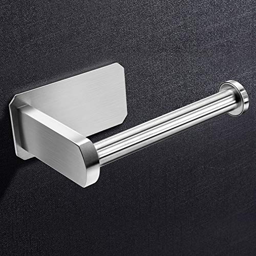 Preisvergleich Produktbild ZOYJITU Toilettenpapierhalter, Klopapierhalter Ohne Bohren Edelstahl, klorollenhalter Toilet Paper Holder WC Rollenhalter und Papier Halterung für Badezimmer