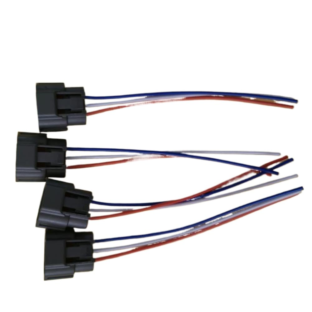 4 X Wiring Harness Connector for Ignition Coil Replacement for 22448-6N015 22448-6N011 22448-8H315 22448-ED000 Compatible with Sentra