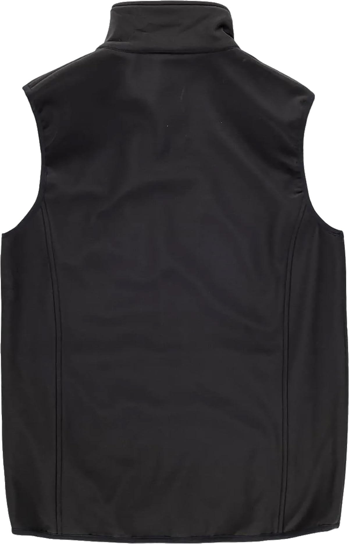WORKTEAM Chaleco Softshell Doble Capa Cuello Alto Bolsillos Cierre Transpirable Unisex
