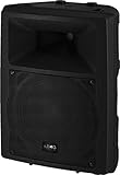 Ca. 25 cm groß IMG Stage Line PAB-110MK2 PA Lautsprechergehäuse, schwarz, 252235