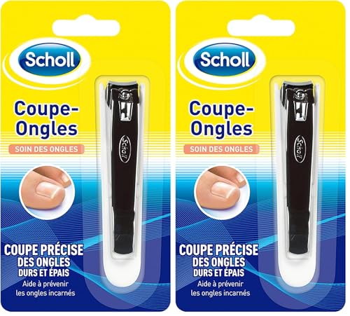 Scholl Coupe-Ongles - Pédicure pour les ongles durs et épais des orteils 8141392