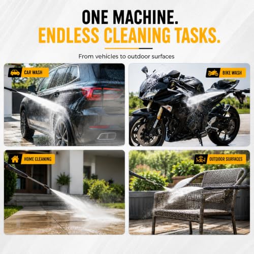 PILOTPRO Pilot High Pressure Car Washer 2400W 150 Bar 11L - Image 8