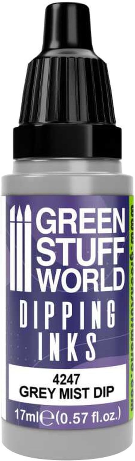 Nordicdice Grey Mist Dip Green Stuff World Dipping Inks 17Ml