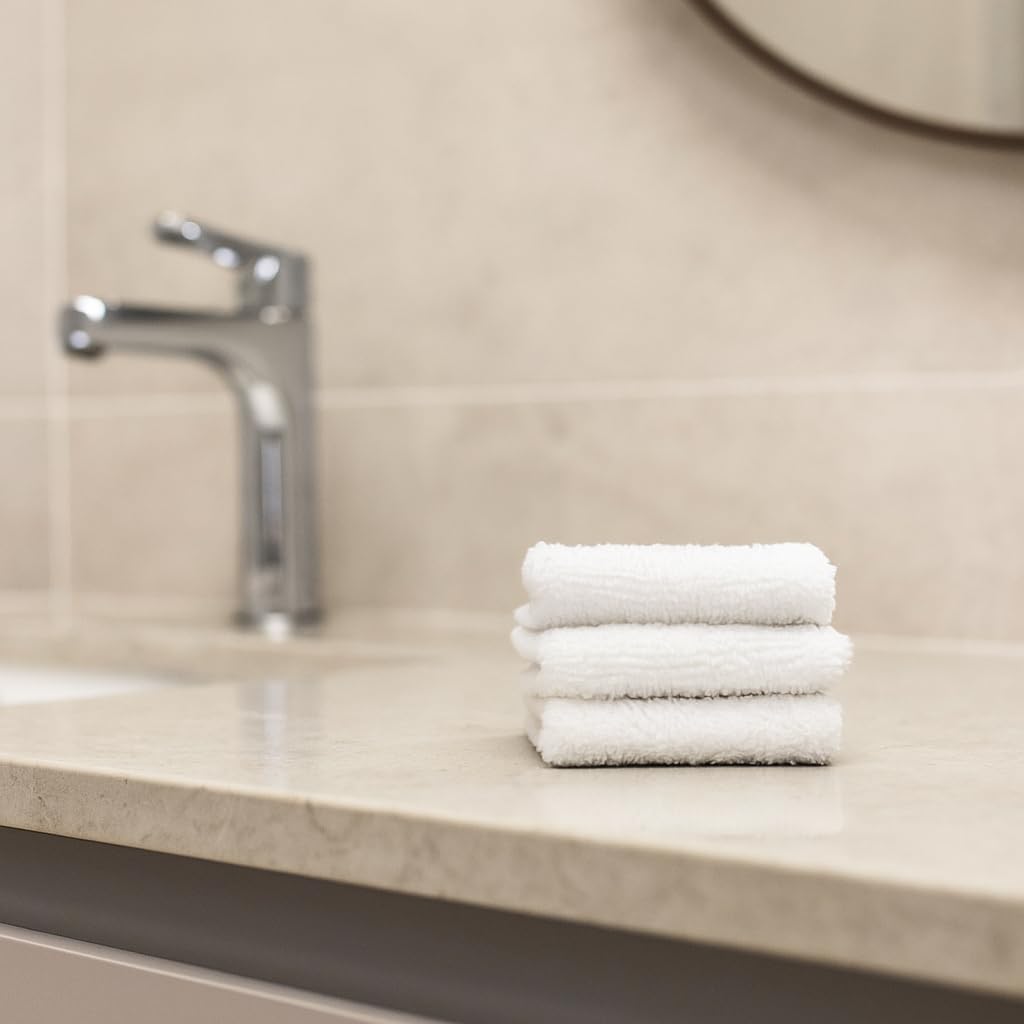 Emma Hardie 3 Pack Dual Action Microfibre & Muslin Cleansing Cloths, Perfect for Removing Cleansing Products, Gentle Exfoliation, Deep Pore Cleansing, Skin Brightening & Toning