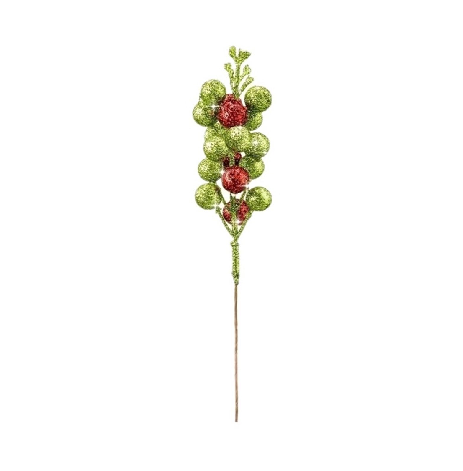 Casetlong 10Pcs Green Artifical Branch Tree Decoration Ornaments Fake Plant For Home Decor DIY Party Supplies