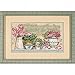 DIMENSIONS 35204 'Flowers of Paris' Counted Cross Stitch Kit, Beige Aida, 14